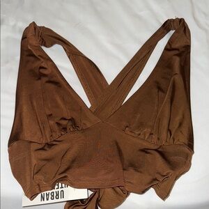 Urban Outfitters Brown Intimate Top